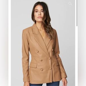 Blank NYC / Anthropologie Faux Leather Blazer